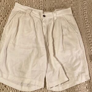 Vintage 80’s high waist lite wale corduroy shorts size 32 Straight Down Clothing